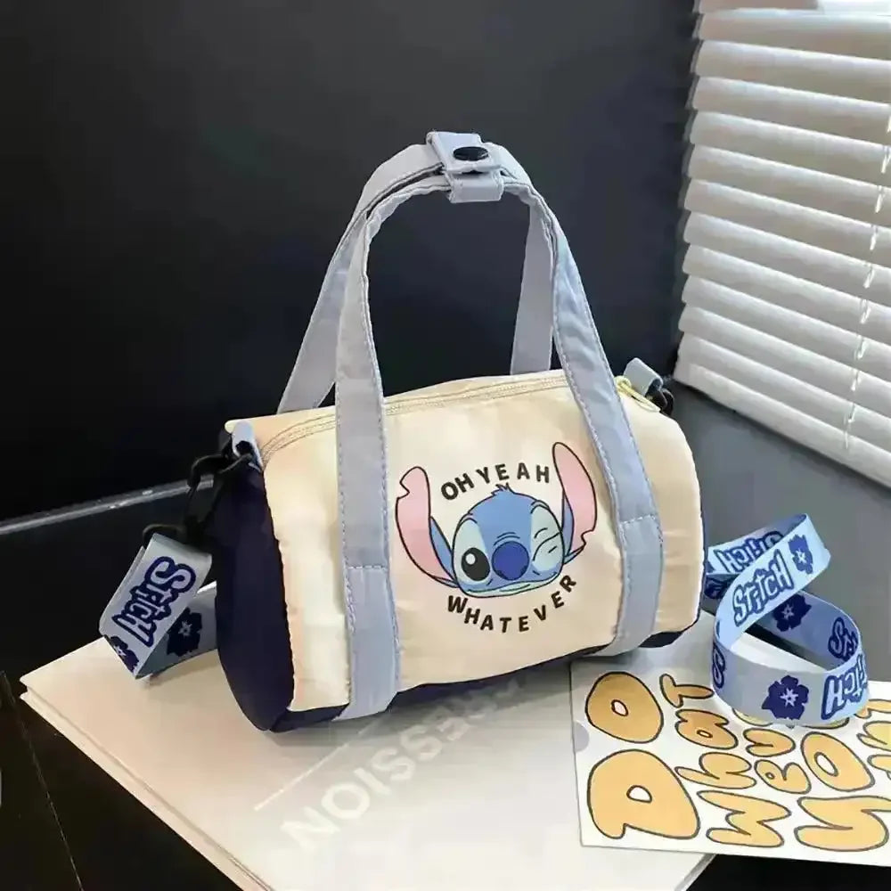 Stitch Canvas Bucket Bag - Bear Hugs