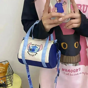 Stitch Canvas Bucket Bag - Bear Hugs