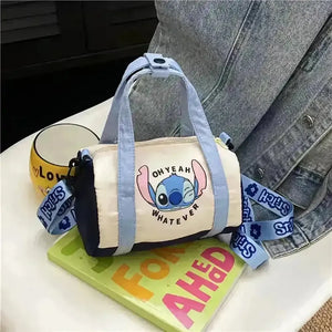 Stitch Canvas Bucket Bag - Bear Hugs