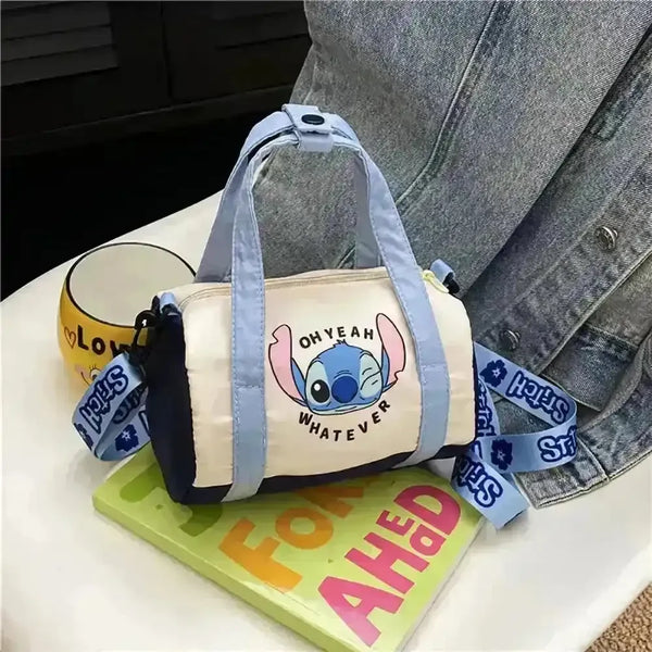 Stitch Canvas Bucket Bag - Bear Hugs