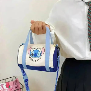 Stitch Canvas Bucket Bag - Bear Hugs