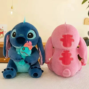 Stitch Holding Bow Doll Plush Toy - Bear Hugs