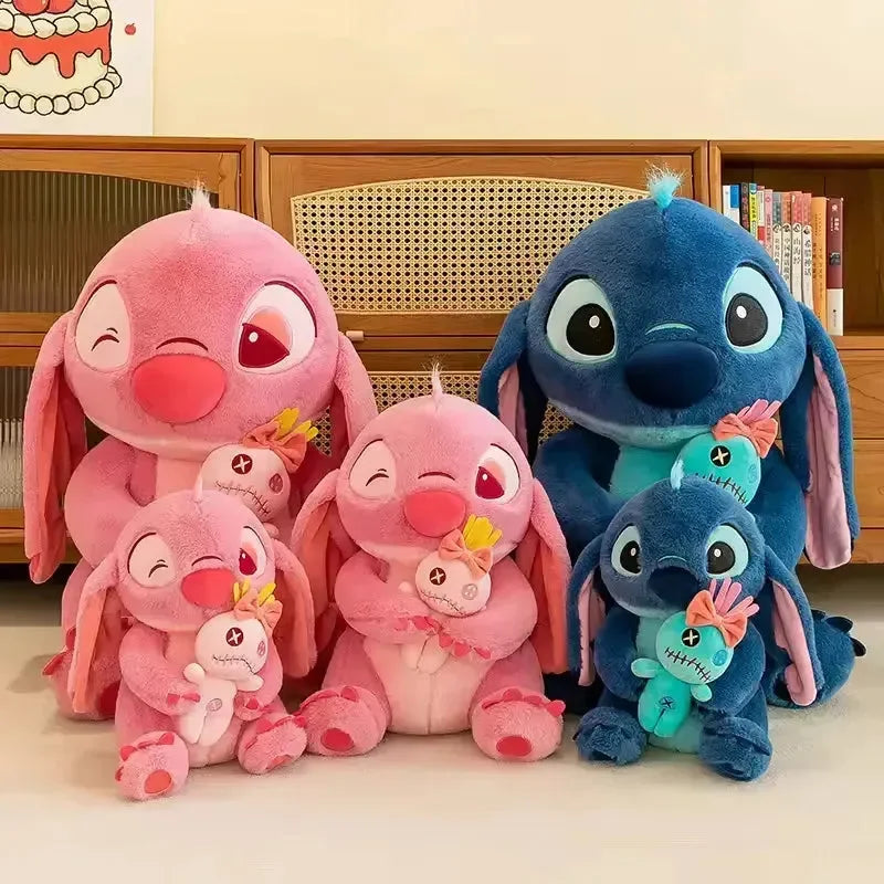 Stitch Holding Bow Doll Plush Toy - Bear Hugs