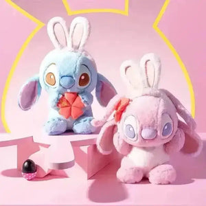 Stitch Sitting Bunny Plushie - Bear Hugs