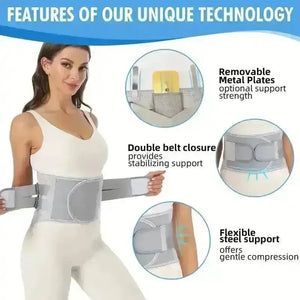 Str8 Lower Back Support Belt - Bear Hugs