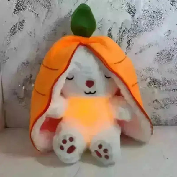 Strawberry Carrot Bunny Breathing Plushie - Bear Hugs
