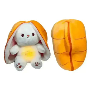 Strawberry Carrot Bunny Breathing Plushie - Bear Hugs