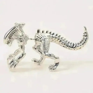 Stylish Alien Shaped Stud Earrings - Bear Hugs