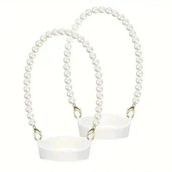 Stylish Pearl Bottle Carrying Lanyard (2 Pcs) - Bear Hugs