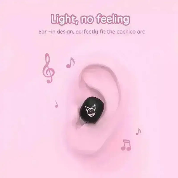 Stylish Sanrio Wireless Touch Control Earphones - Bear Hugs
