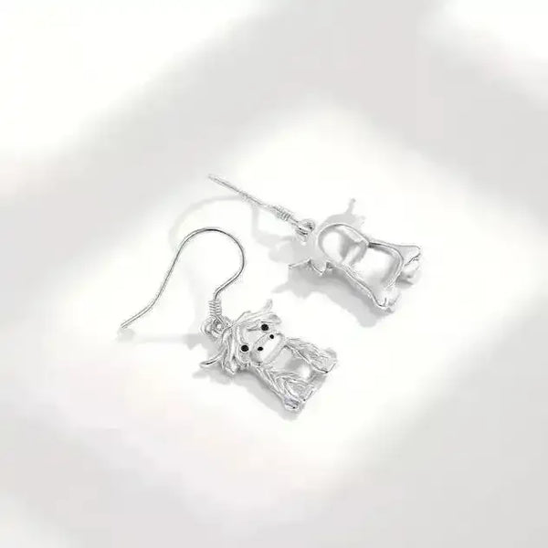 Stylish Yak Dangle Earrings - Bear Hugs
