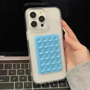 Suction Cup Transparent Case (For iPhones) - Bear Hugs