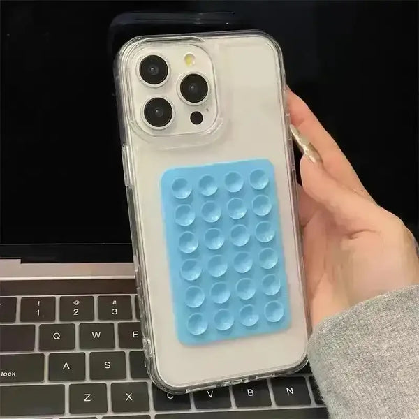 Suction Cup Transparent Case (For iPhones) - Bear Hugs