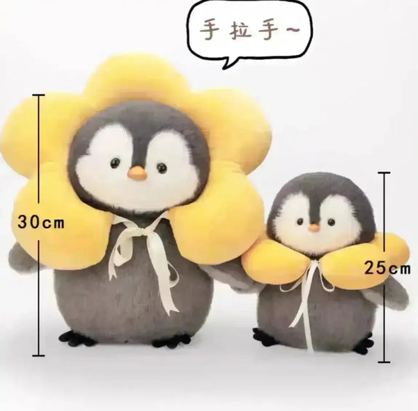 Sunflower Penguin Plush Doll - Bear Hugs