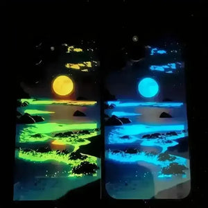 Sunset Beach Glowing Smart Cover (For Samsung) - Bear Hugs