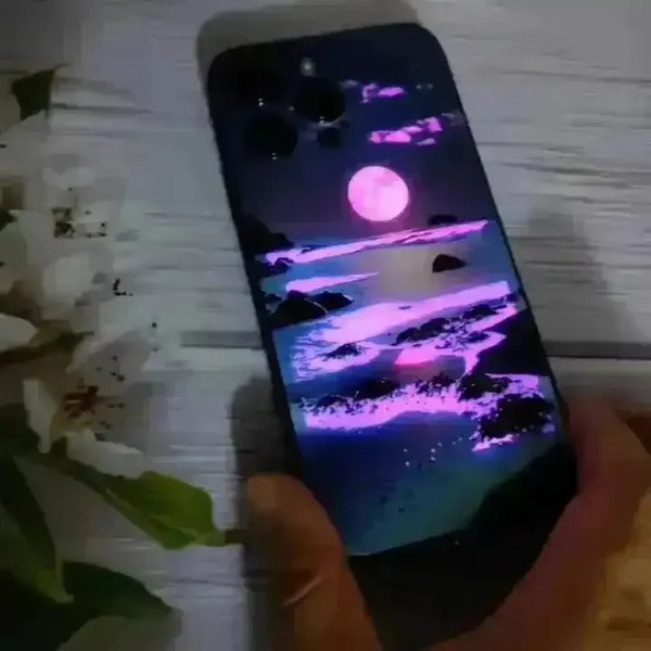 Sunset Beach Glowing Smart Cover (For Samsung) - Bear Hugs