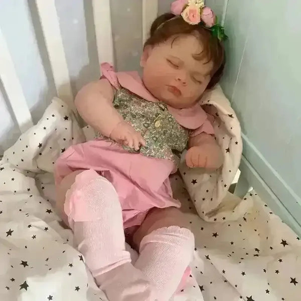 Super-Realistic Premium Reborn Baby Boy Doll (60 cm) - Bear Hugs