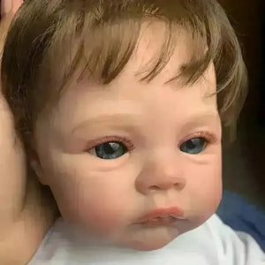 Super-Realistic Premium Reborn Baby Boy Doll (60 cm) - Bear Hugs