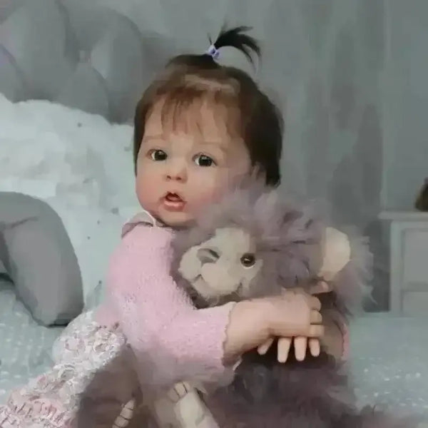 Super-Realistic Premium Reborn Baby Boy Doll (60 cm) - Bear Hugs
