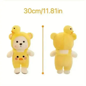Super Soft Frog and Duck Lena Bear Plushie - Bear Hugs