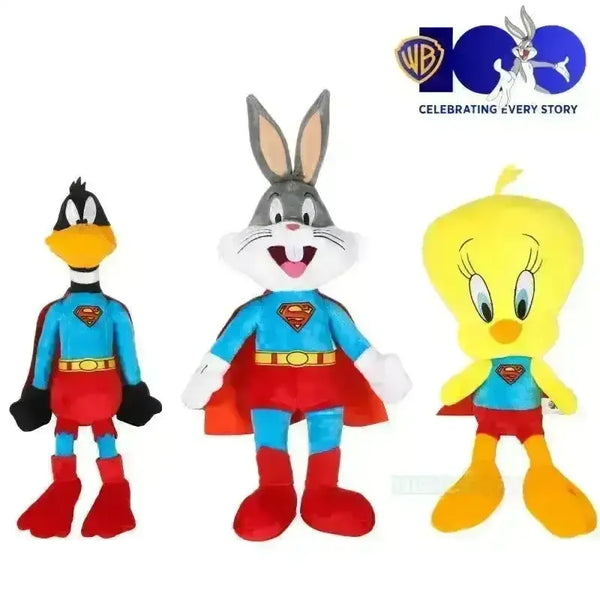 Superhero Looney Tunes 100 Anniversary Plushies - Bear Hugs