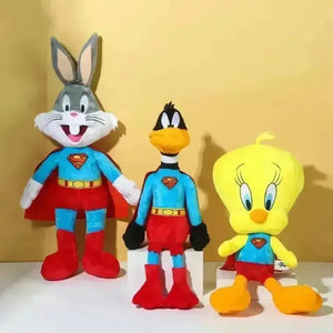 Superhero Looney Tunes 100 Anniversary Plushies - Bear Hugs