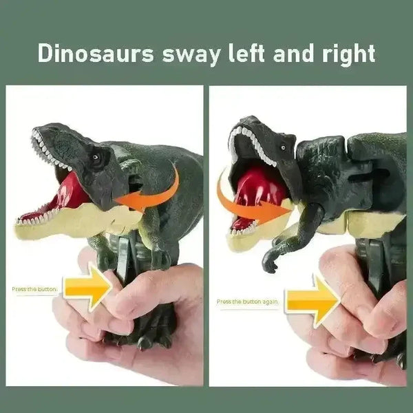 Swinging and Roaring Handheld Dinosaur - Bear Hugs