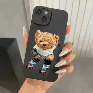 Ted Bear Silicon Phone Case (For iPhones) - Bear Hugs