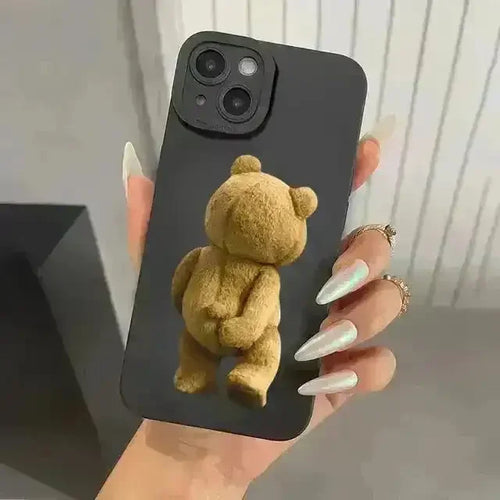 Ted Bear Silicon Phone Case (For iPhones) - Bear Hugs