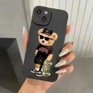 Ted Bear Silicon Phone Case (For iPhones) - Bear Hugs