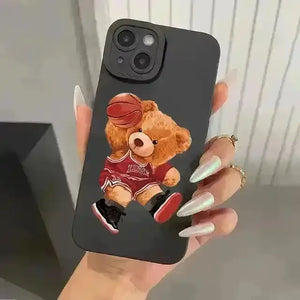 Ted Bear Silicon Phone Case (For iPhones) - Bear Hugs
