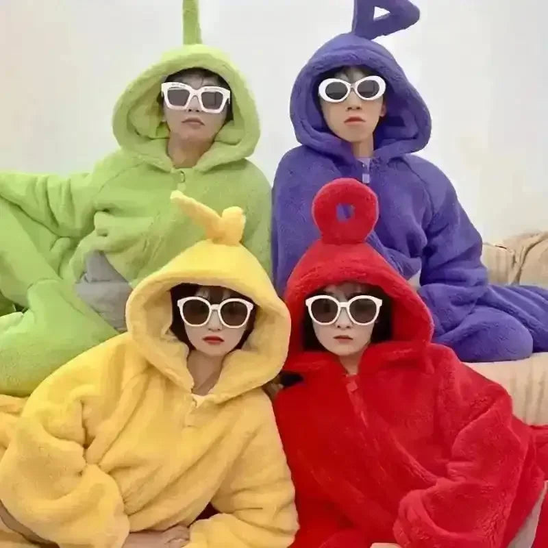 Teletubbies Adult Onesie Pajama Suit - Bear Hugs