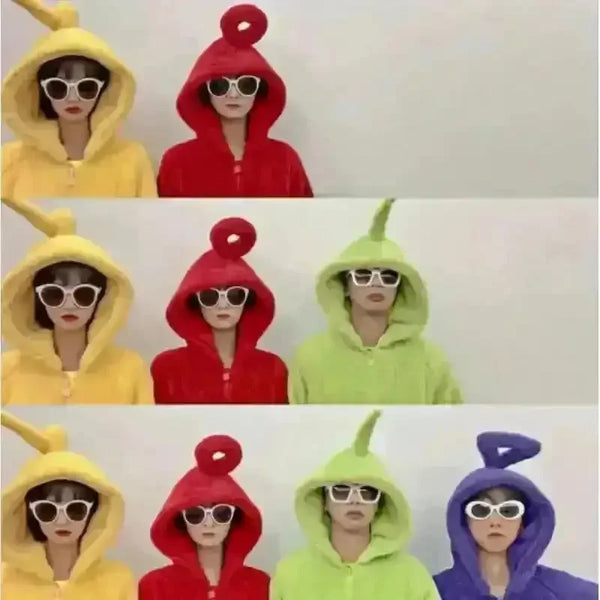 Teletubbies Adult Onesie Pajama Suit - Bear Hugs