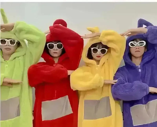 Teletubbies Adult Onesie Pajama Suit - Bear Hugs