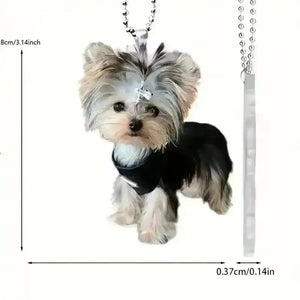 Terrier Pup 3D Keychain - Bear Hugs
