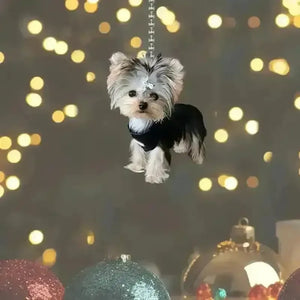 Terrier Pup 3D Keychain - Bear Hugs