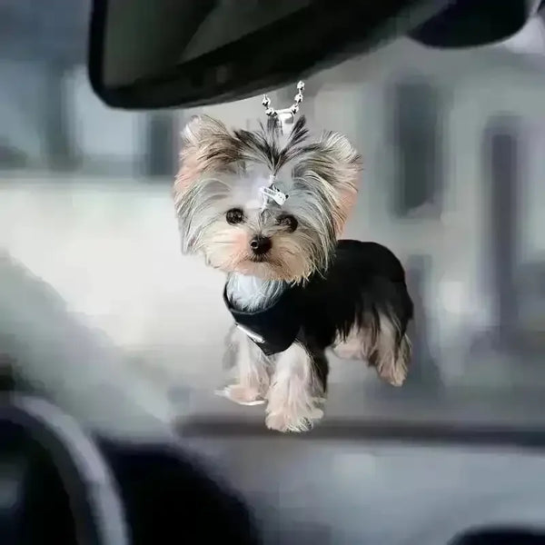 Terrier Pup 3D Keychain - Bear Hugs