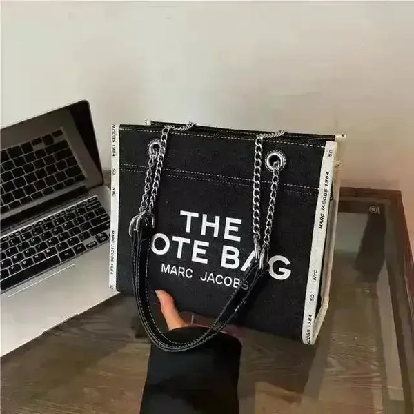 The Denim Tote Bag - Bear Hugs