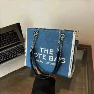The Denim Tote Bag - Bear Hugs