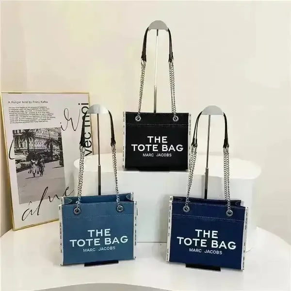 The Denim Tote Bag - Bear Hugs