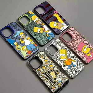 The Simpsons Shockproof Phone Case (For iPhones) - Bear Hugs