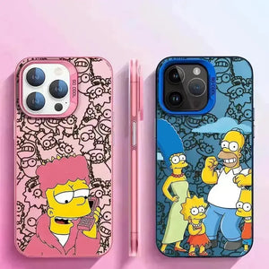 The Simpsons Shockproof Phone Case (For iPhones) - Bear Hugs