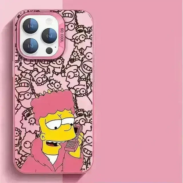 The Simpsons Shockproof Phone Case (For iPhones) - Bear Hugs