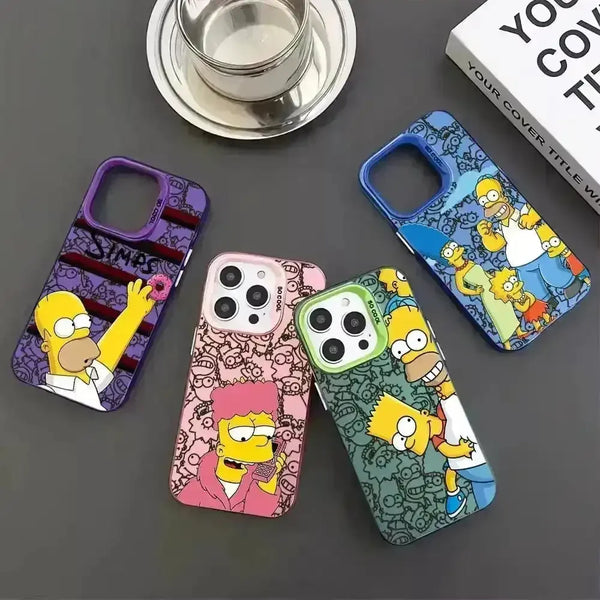 The Simpsons Shockproof Phone Case (For iPhones) - Bear Hugs