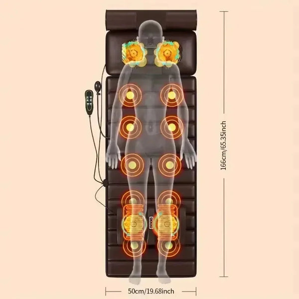 Therapeutic Touch Heat Massage Mat - Bear Hugs