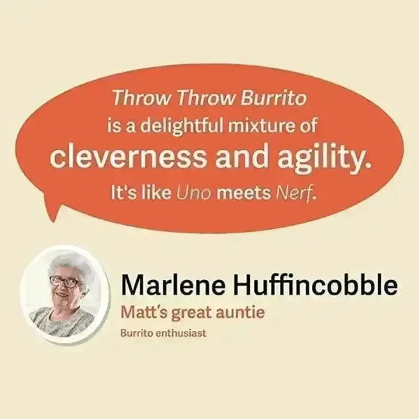 Throw Throw Burrito Card Game - Bear Hugs