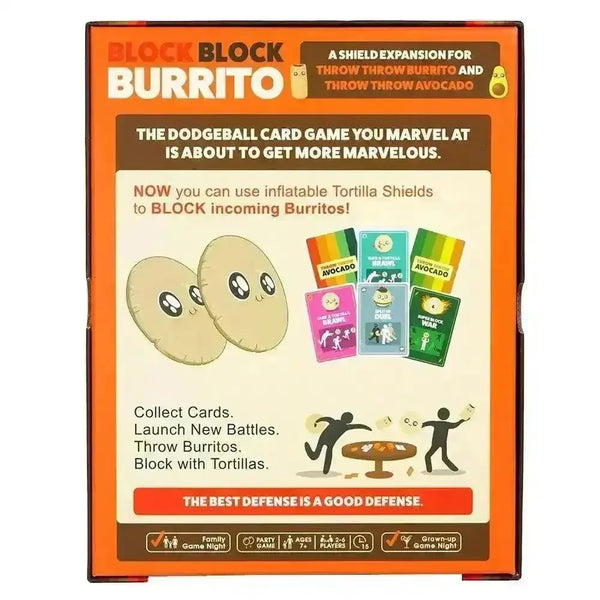 Throw Throw Burrito Card Game - Bear Hugs