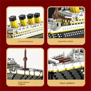 Titanic Ship Building Blocks - Bear Hugs
