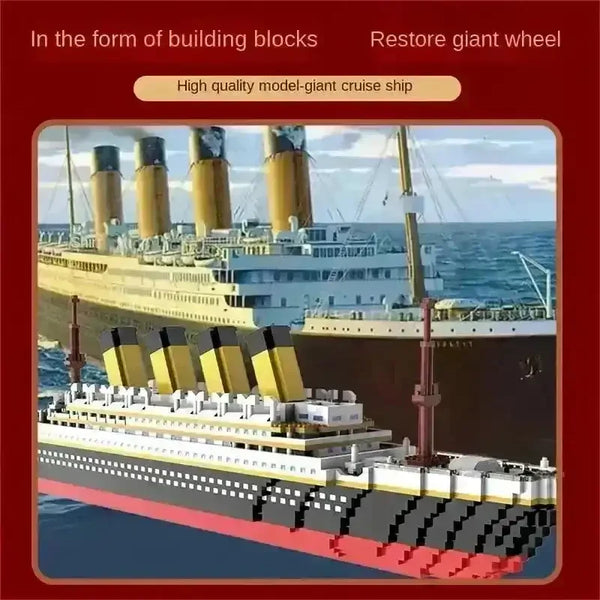 Titanic Ship Building Blocks - Bear Hugs