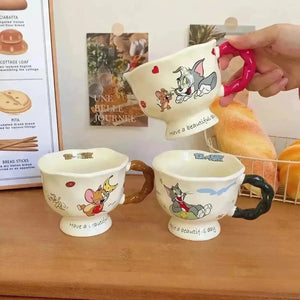 Tom & Jerry Ceramic Mugs (400 ml) - Bear Hugs